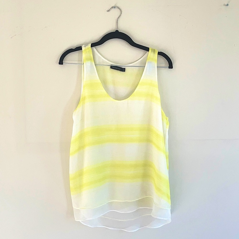 Calvin Klein flowy tank top